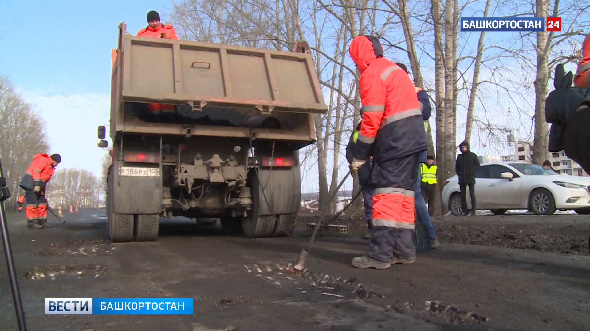 В Стерлитамакском районе Башкортостана завершается ремонт дороги в деревне Муравей и селе Новое Барятино | ГТРК «Башкортостан» В Стерлитамакском районе Башкортостана завершается ремонт дороги в деревне Муравей и селе Новое Барятино