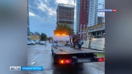 В Уфе задержали 17-летнего подростка на скутере