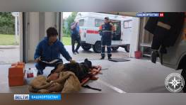 В Башкортостане спасатели оперативно эвакуировали рыбака с Урюшевского поля