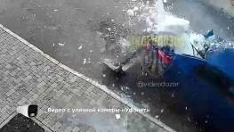 Ледяная глыба раздавила легковушку в Башкирии