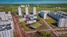 В Уфе в строящейся школе №165 ведутся отделочные работы