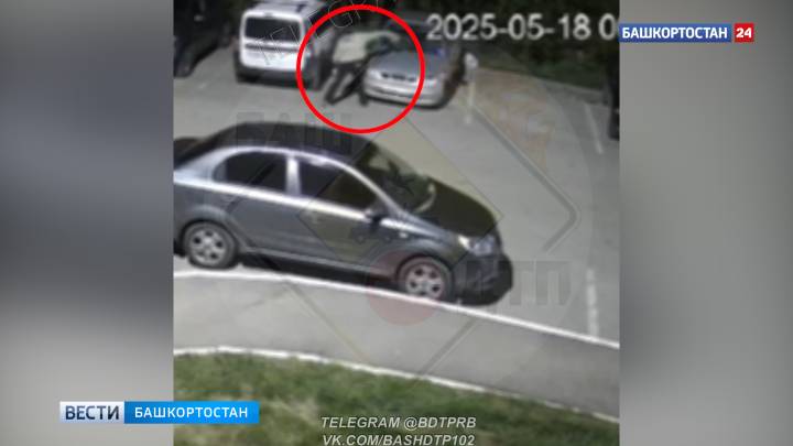 В Уфе женщина разбила кирпичом припаркованную машину | ГТРК «Башкортостан»