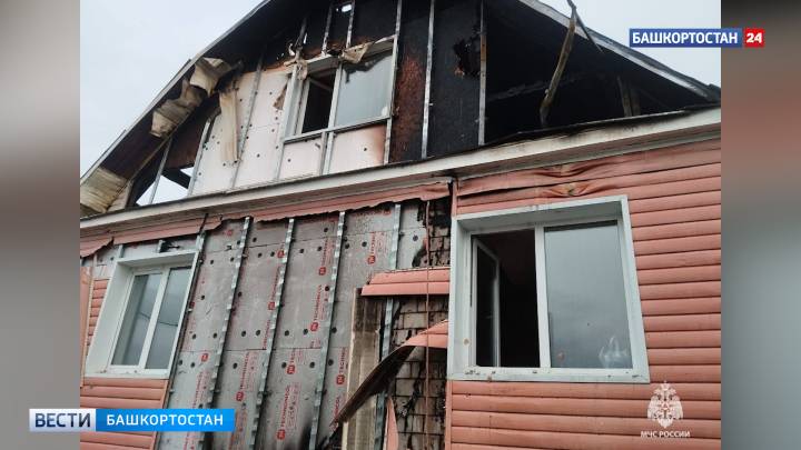 В Уфе огнеборцы потушили пожар в частном секторе | ГТРК «Башкортостан»