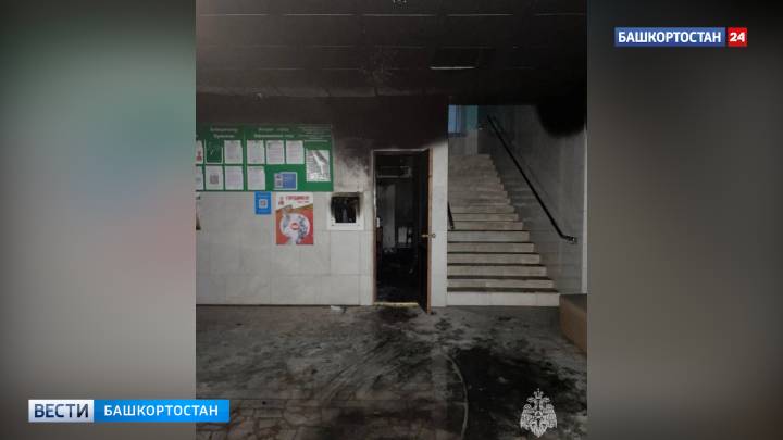 Дом культуры вспыхнул в Бураевском районе Башкортостана | ГТРК «Башкортостан»