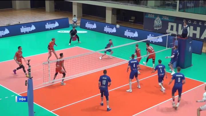 В Уфе волейбольный клуб «Динамо-Урал» одержал победу над «Кузбассом» | ГТРК «Башкортостан»