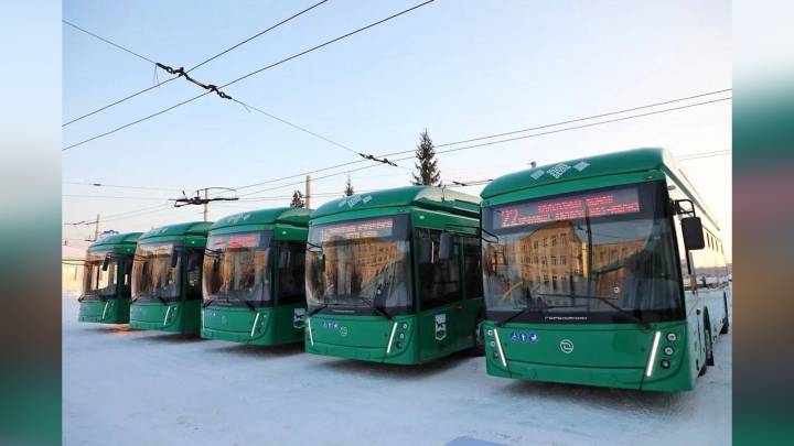 На городские маршруты Уфы выйдут пять новых троллейбусов | ГТРК «Башкортостан»